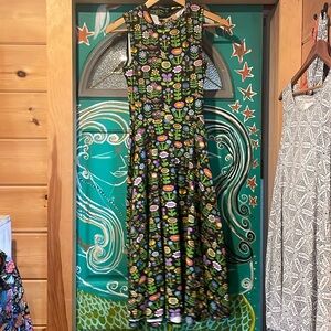 NWT nooworks dahlia flower power dress